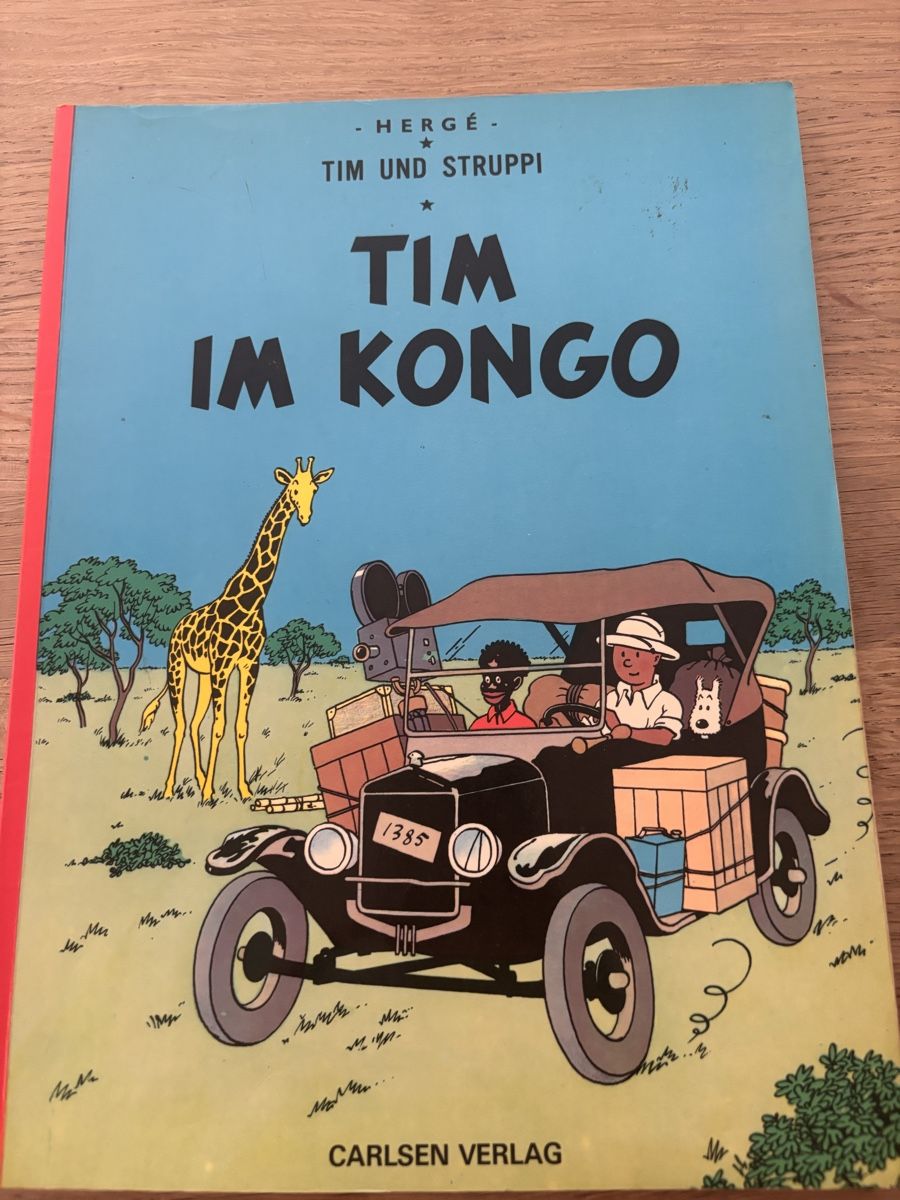 Fumetti: Tim und Struppi Tim im Kongo Comic Carlsen Verlag – Usato da Liestal venduto da Raul910