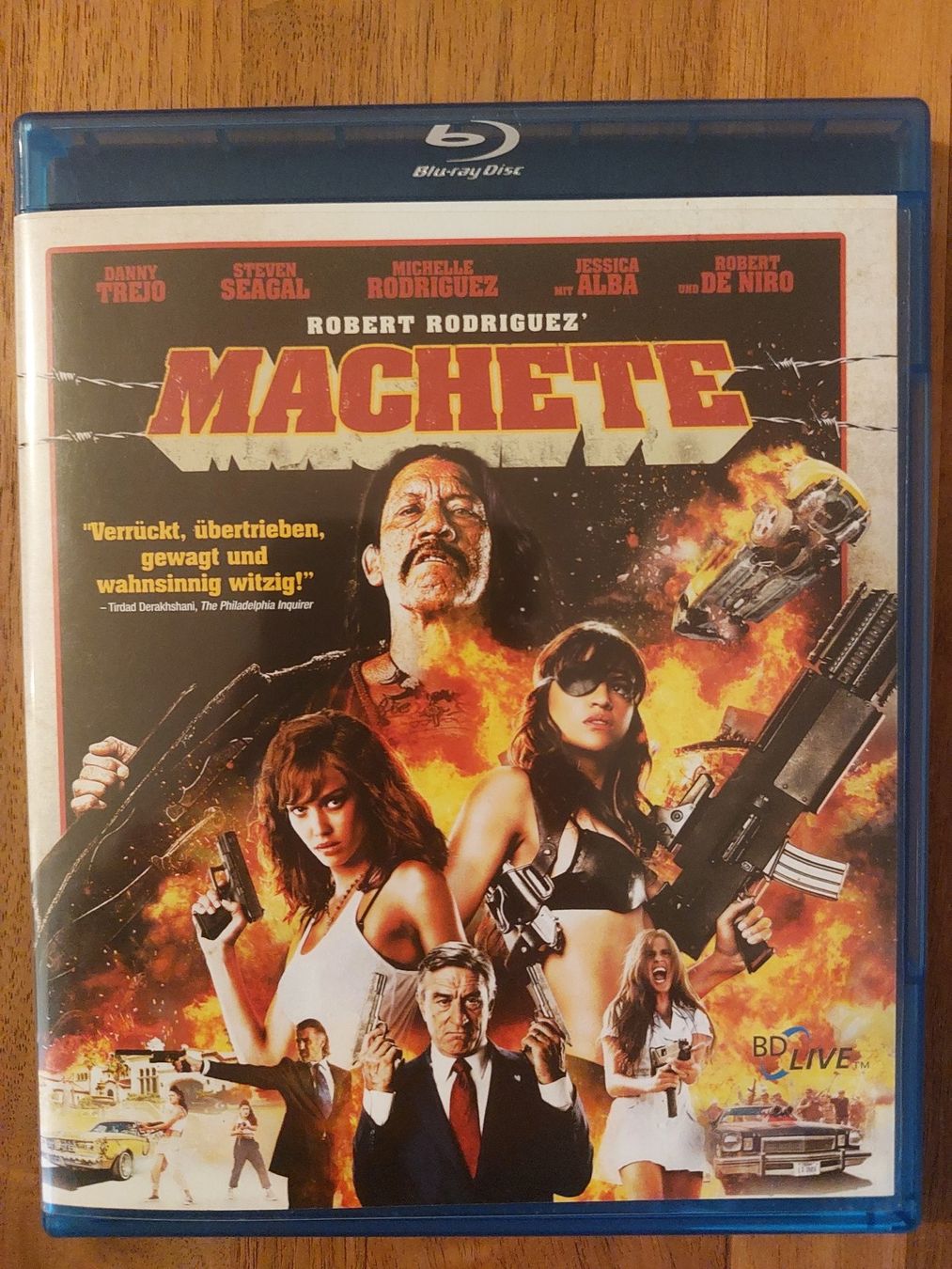 Tutti i DVDs: Blu Ray - Machete – Usato da Rheinfelden venduto da Onyx74