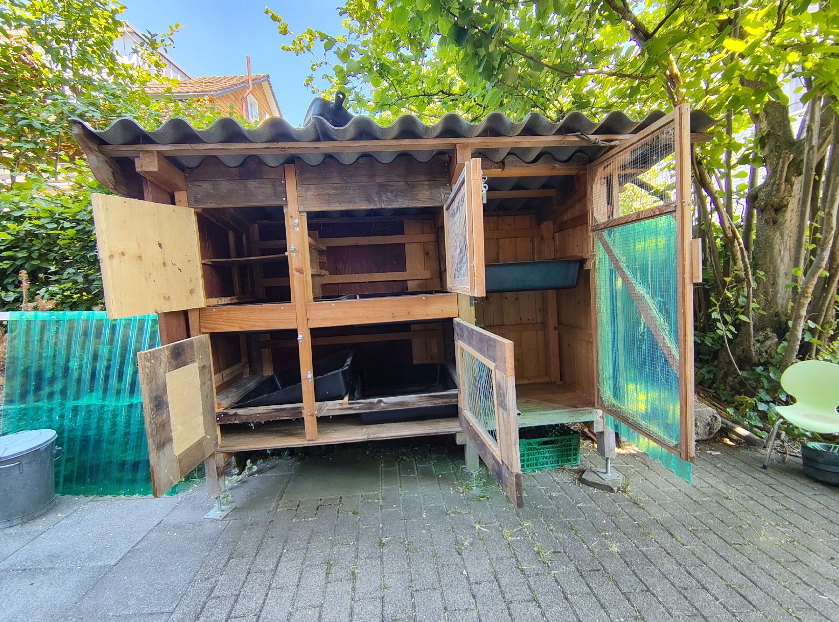 Gabbie, trasporto & Sicurezza: Kleintier Stall abzugeben – Usato da Degersheim venduto da hitsch74