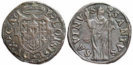 Italien, Castro, Quattrino (1545-1547)