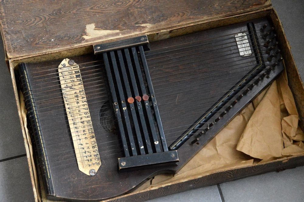 T. Meinhold's / Autoharp Zither Harfe / cithare harpe Kaufen auf