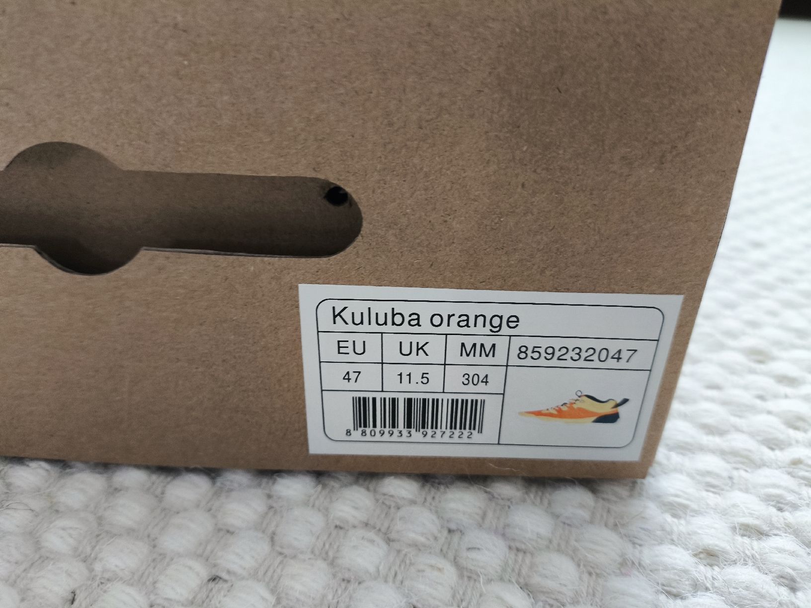 Scarpe da uomo: Ballop Kuluba orange Wanderschuhe Grösse 47  – Usato da Bern venduto da stefsvolta 6