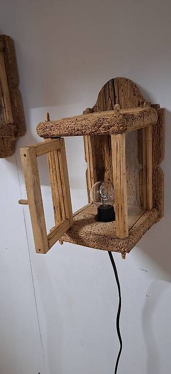 Lampes: Altholz Wandlampen – D'occasion à Wald ZH par Orgelfreak 3