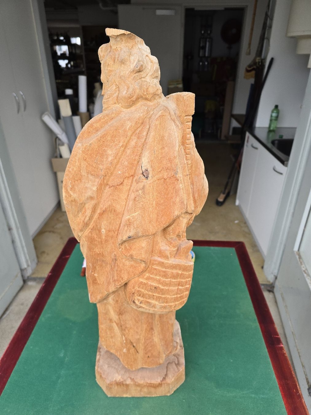 Figurines: Holzfigur des heiligen   geschnitzt – D'occasion à Mettlen par elios0888 5