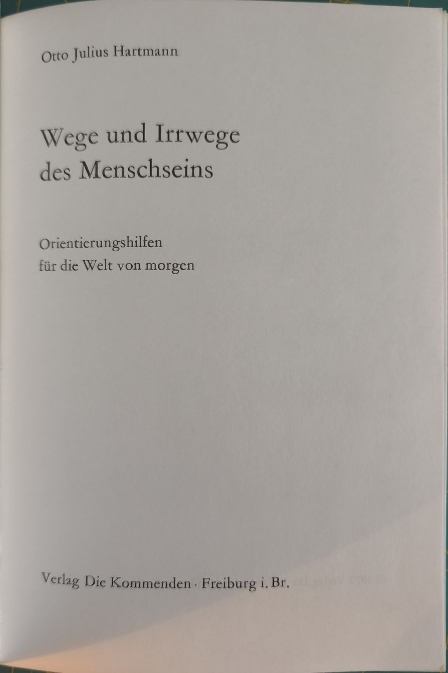 Livres: Philosophie - Existenzialismus – D'occasion à Goldach par Gaip 1