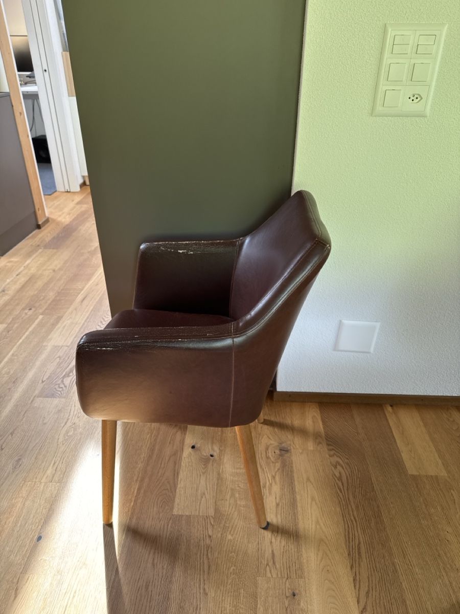 Poltrone: Leder-Sessel cognac, guter Zustand – Usato da Dallenwil venduto da AlexGGG 1