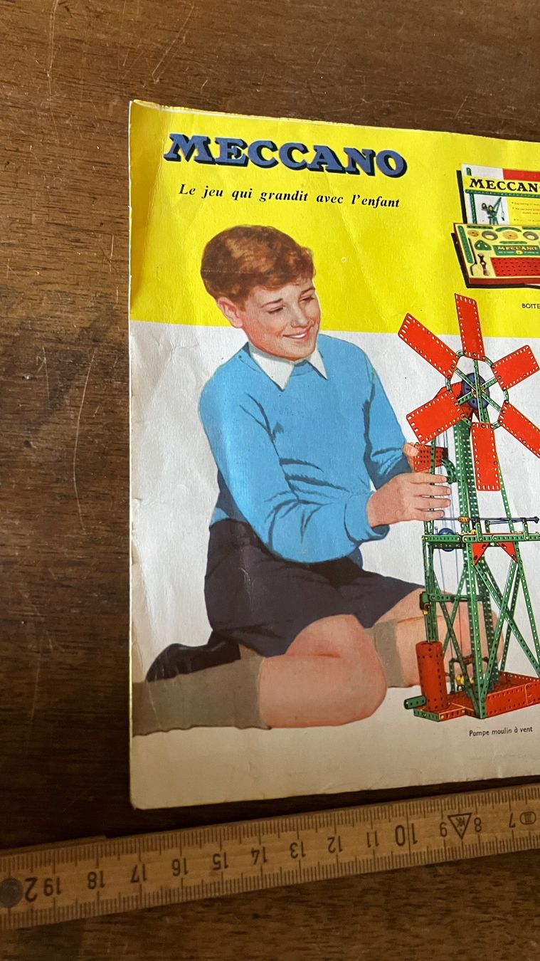 Spielzeuge: Dépliant MECANO 1959 Spiel – Gebraucht aus St-Cierges von LeRegain 7