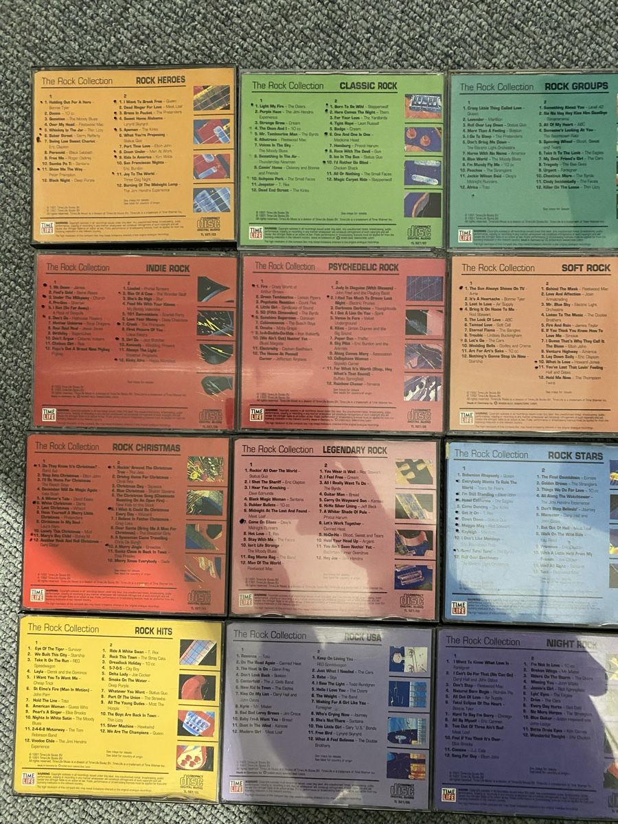 CDs: 12 Doppel CD Sampler, Rock Collection – Gebraucht aus Diessbach b. Büren von cowansville 1