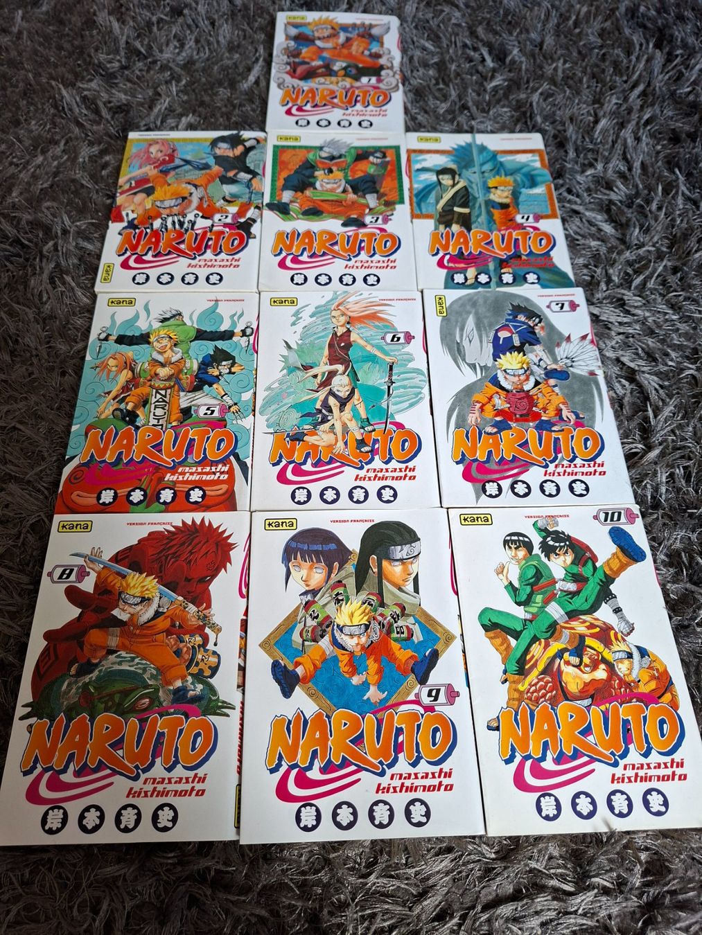 Fumetti: LOT Manga Naruto de 1-10 – Usato da Valeyres-sous-Rances venduto da gegg