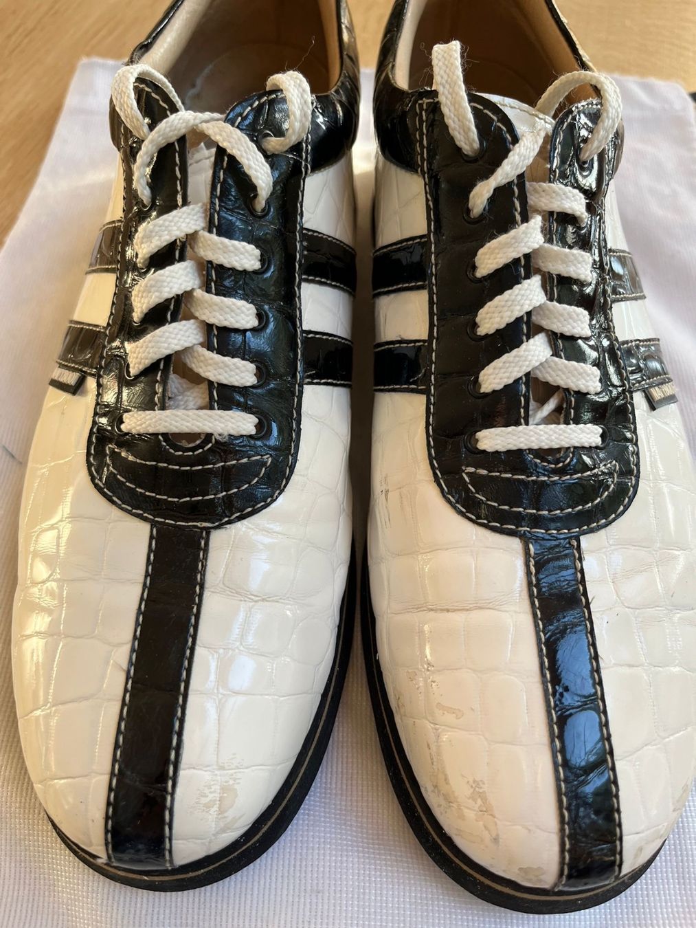 Navyboot Scarpe da donna: Golfschuhe Navyboot_Grösse 38 – Usato da Herisau venduto da playoff15