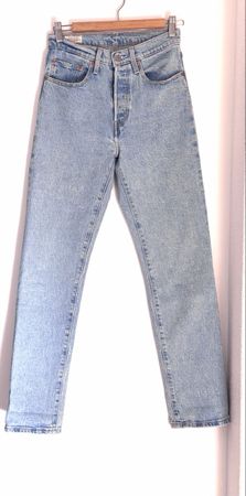 Jeans Levi's 501 blau hellblau Grösse W26 L30 