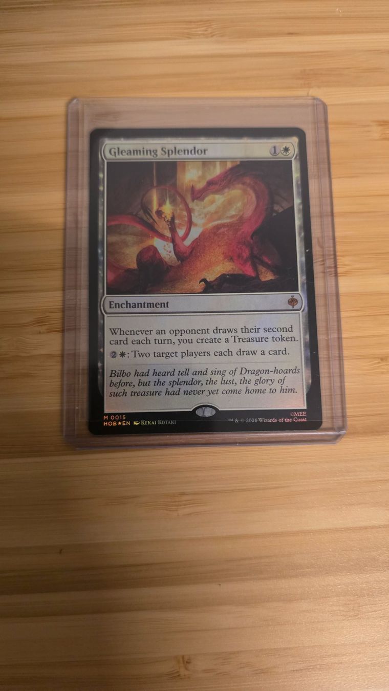 Magic The Gathering Carte collezionabili: MTG Hobbit Gleaming splendor foil mint – Nuovo (secondo la descrizione) da Fribourg venduto da japanaddict