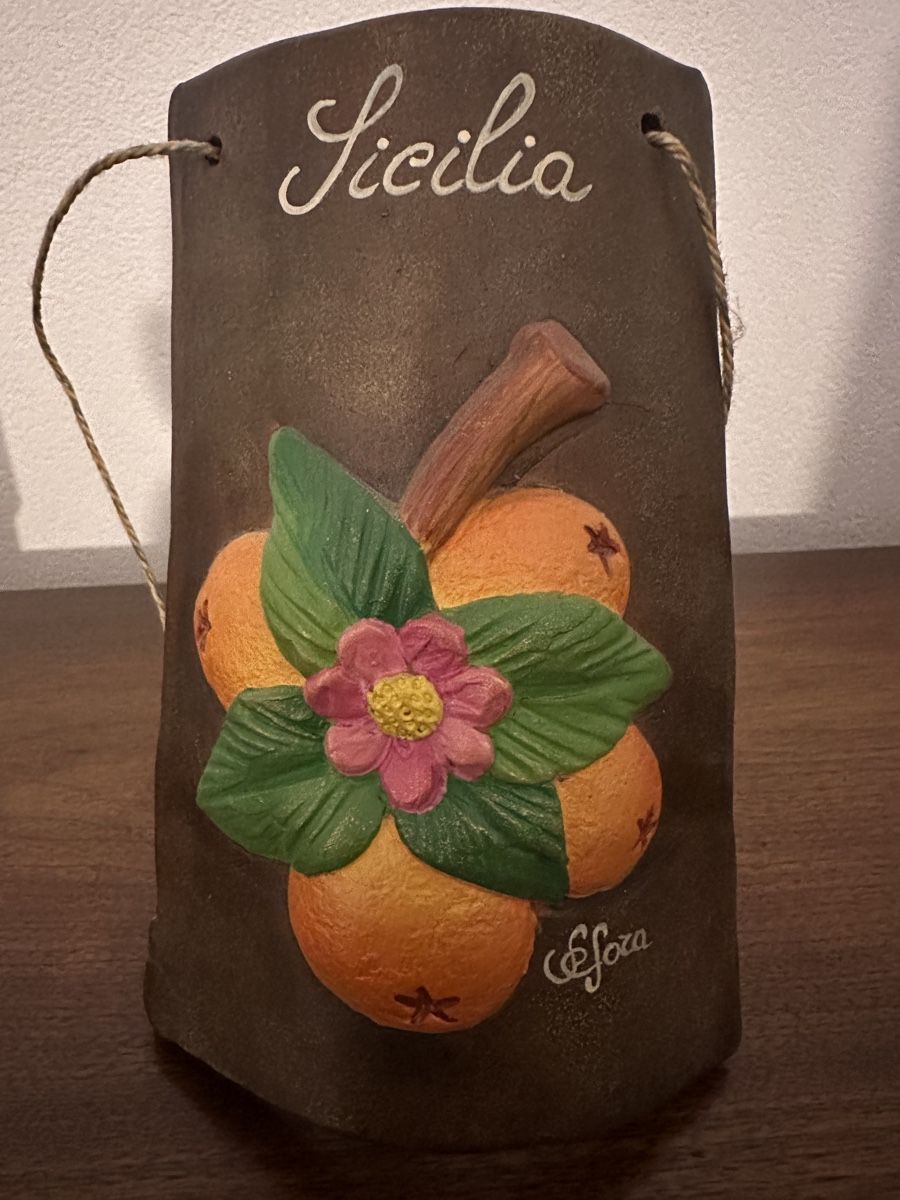 Tutte le decorazioni: Décoration murale artisanale Sicile – Usato da St-Maurice venduto da Gigione01