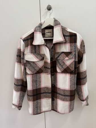 Zebra Jacke kariert Gr. S Übergangsjacke