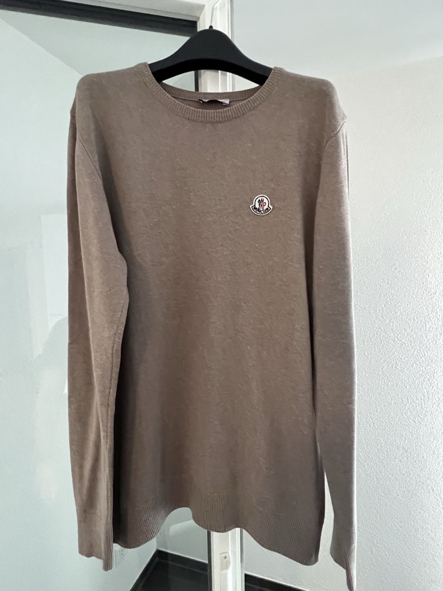 Moncler Maglioni & Felpe: Herren Pullover Moncler Baumwolle braun Gr. M – Nuovo (secondo la descrizione) da Winterthur venduto da ChicMarkt