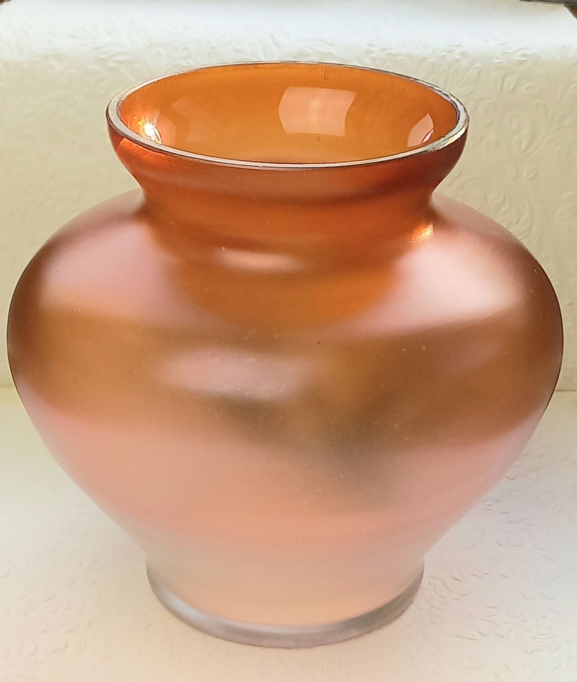 Vase & Récipients: Antike Glasvase mit Blumenmuster  – D'occasion à Buchs AG par Dzirul 4