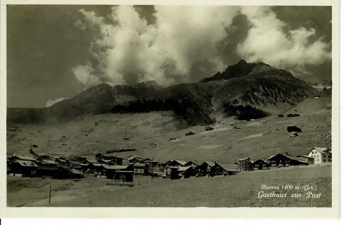 Cartoline postali: Rueras 1931 – Usato da Hochdorf venduto da Ziegel-16