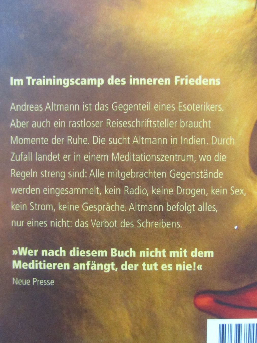 Bücher: Andreas Altmann:   Triffst du Buddha, töte ihn – Gebraucht aus Seengen von mikelele 1