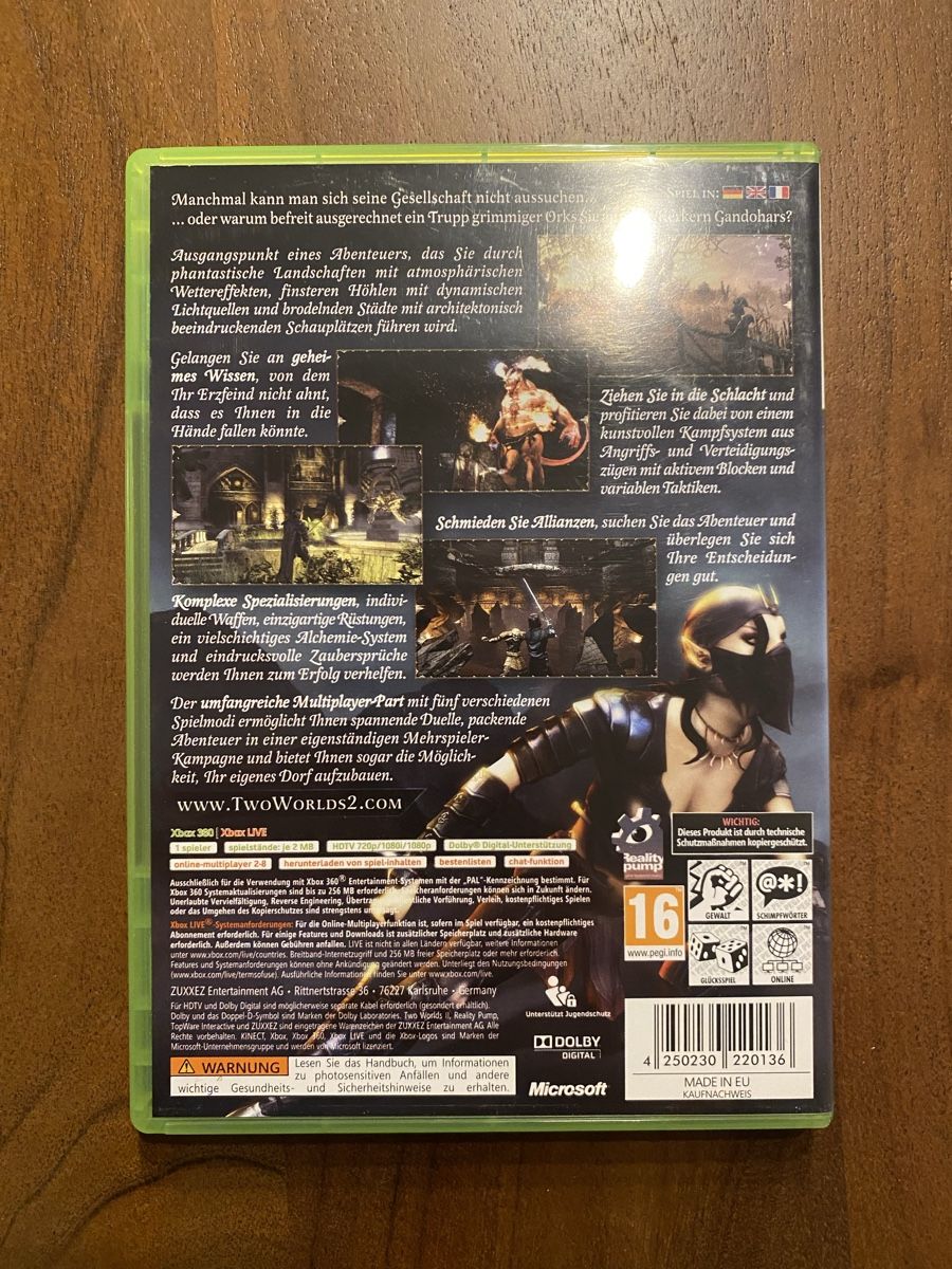Microsoft Spiele: Two Worlds 2 für Xbox 360 – Gebraucht aus Thunstetten von Virus_33 2