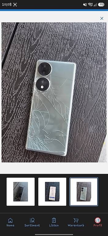 Portables: Honor 70 Emerald Green – D'occasion à Niederwil AG par y.staeger 2