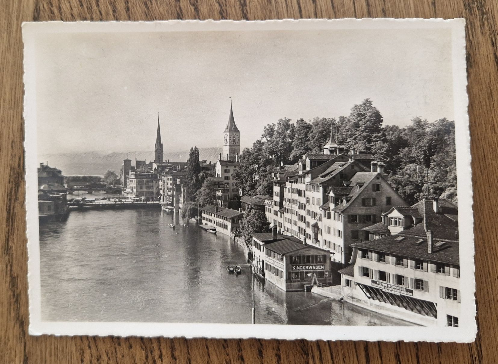 Cartoline postali: Zürich an der Schipfe 1937 – Nuovo (secondo la descrizione) da Ebikon venduto da Donar50