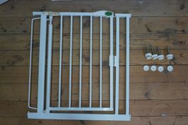 Türschutzgitter/Treppenschutzgitter Betttacare Weiss 75-82cm