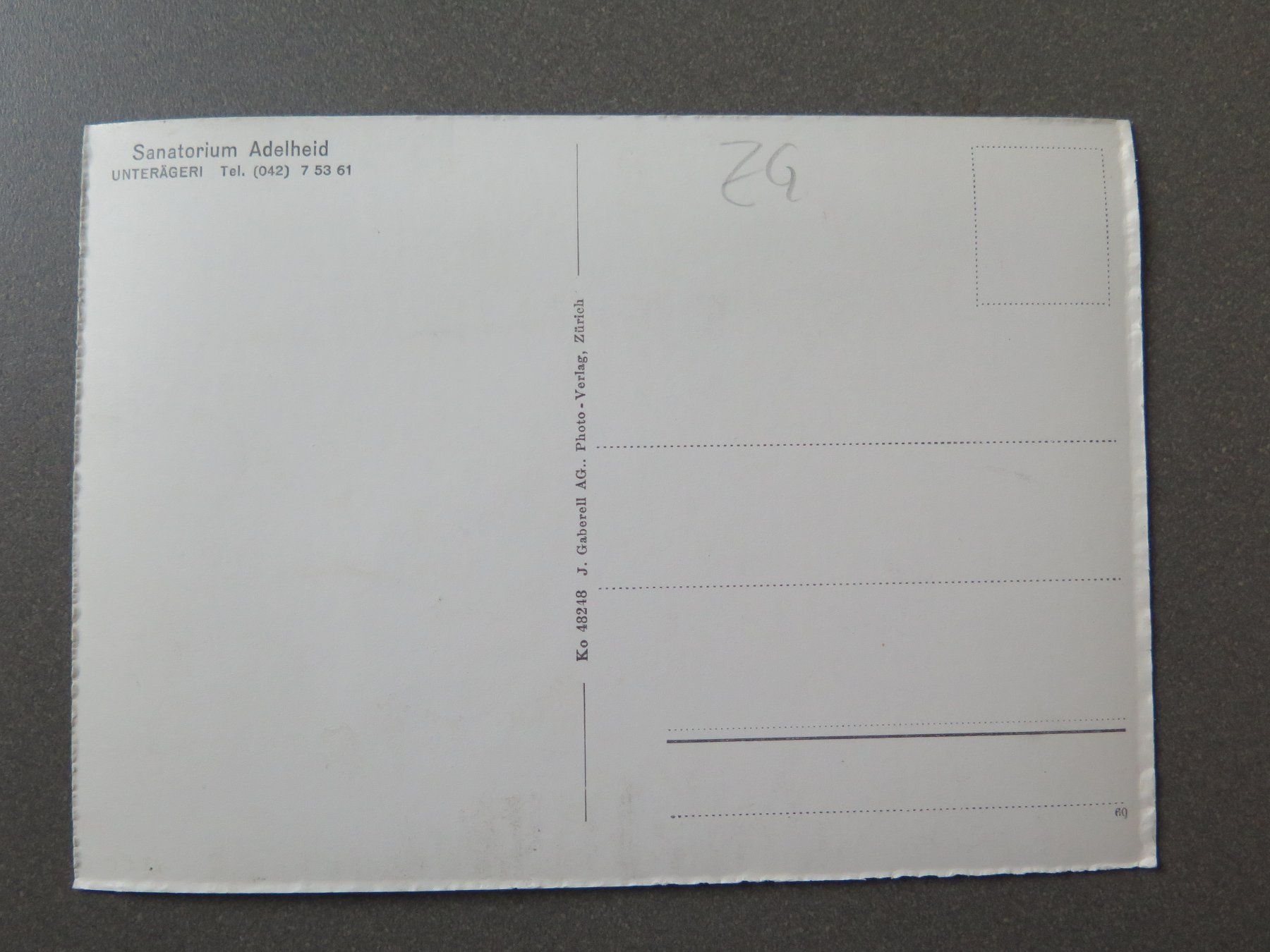 Cartoline postali: UNTERÄGERI - 5-BILDRIGE AK – Usato da Wittenbach venduto da lipasal 1