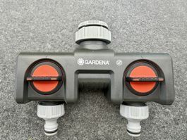 Gardena Wasserverteiler / Verteilerstück 2-fach – Neuwertig
