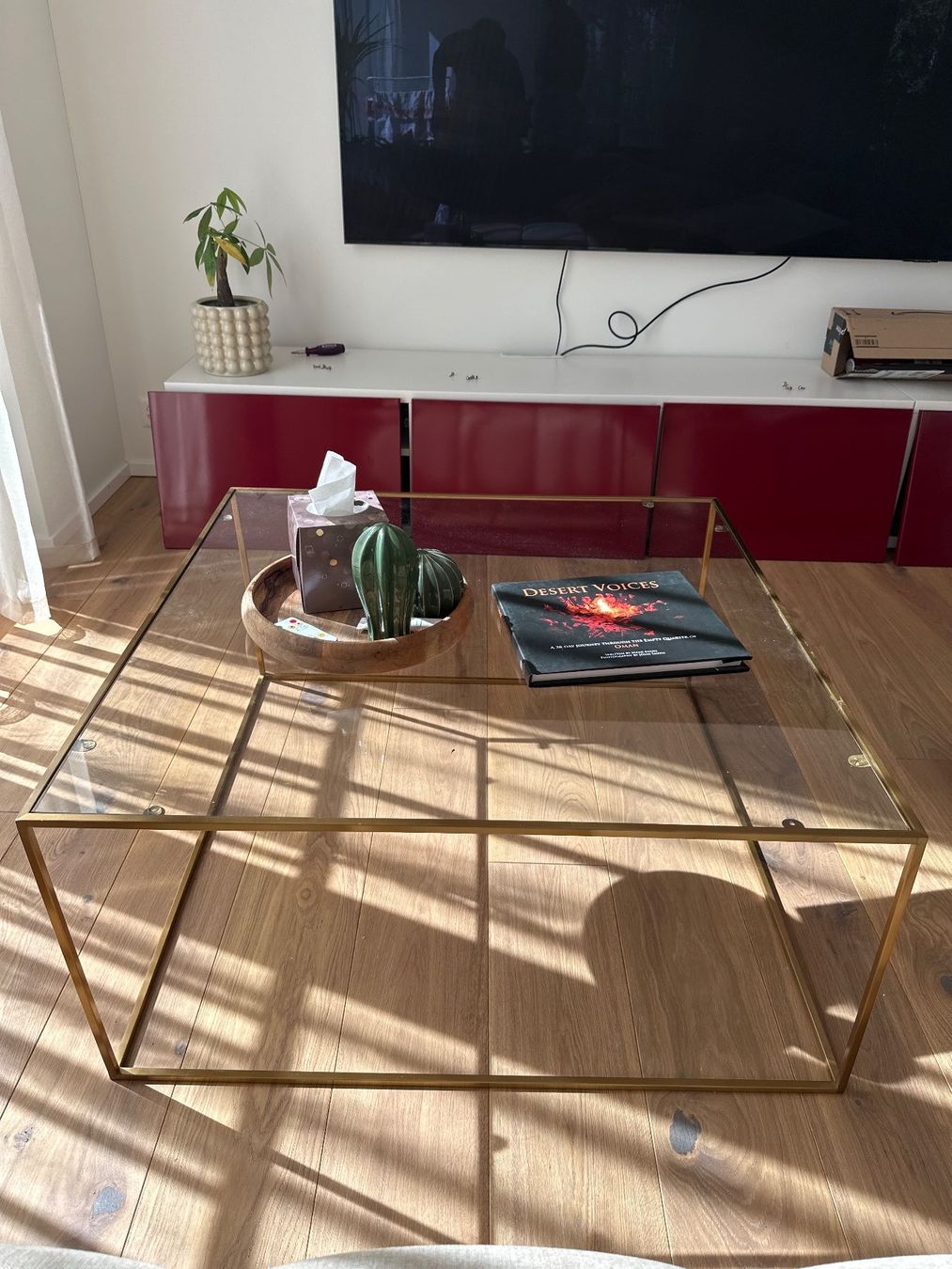 Tavoli: Couchtisch Glas/Messing – Usato da Pfaffhausen venduto da ser_82yb 1