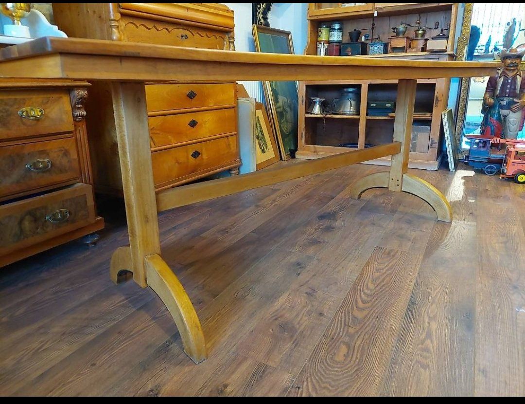 Tische: Art Deco Wirtshaustisch, komplett restauriert – Gebraucht aus Siblingen von rantiques 4