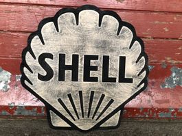 Shell Tankstelle benzin classic werbung