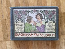 altes Rätselbuch von Otto Sutermeister von 1903