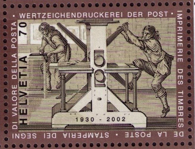 Tutti i francobolli: 2002_1067_Wertzeichendruckerei der POST_Kleinbogen ** – Nuovo (secondo la descrizione) da Marthalen venduto da Ch_quality 2