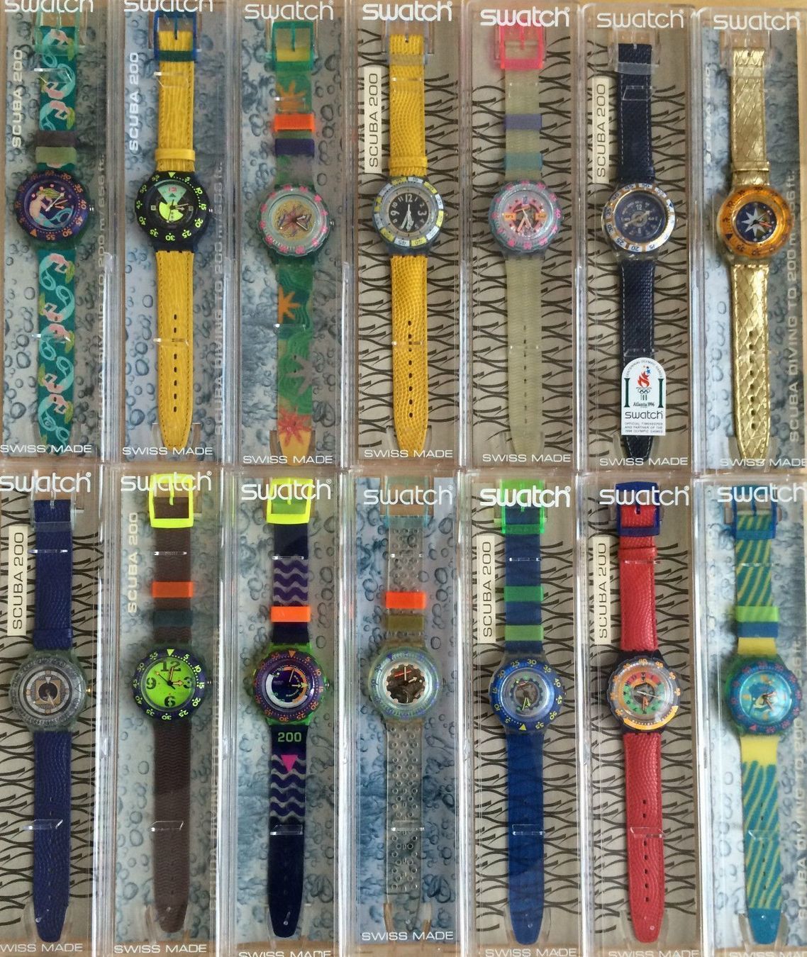 Swatch Orologi: SWATCH Sammlung / Total 56 SCUBA Uhren – Nuovo (secondo la descrizione) da Maur venduto da Makiga7 2