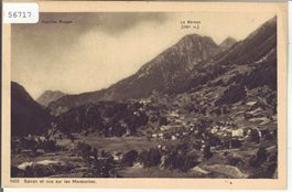 Salvan et vue sur les Marecottes