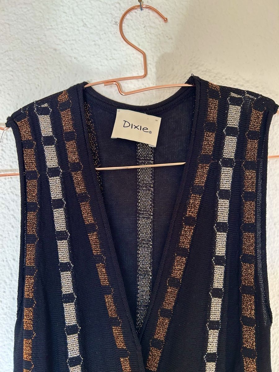 Kleider: Edles Dixie Kleid, Grösse S, schwarz/gold – Neu und originalverpackt aus Stäfa von yumai1 3