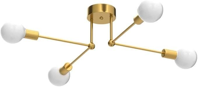 Lustres & lampes de plafonds: Deckenleuchte Deckenlampe Kronleuchter 4 flammig E27 dimmbar – Neuf avec emballage d'origine à Herisau par Serenco 3