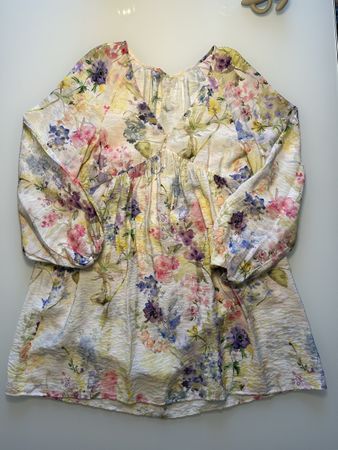 Sommerliches Blumenkleid von H&M, Gr. S, luftig leicht!