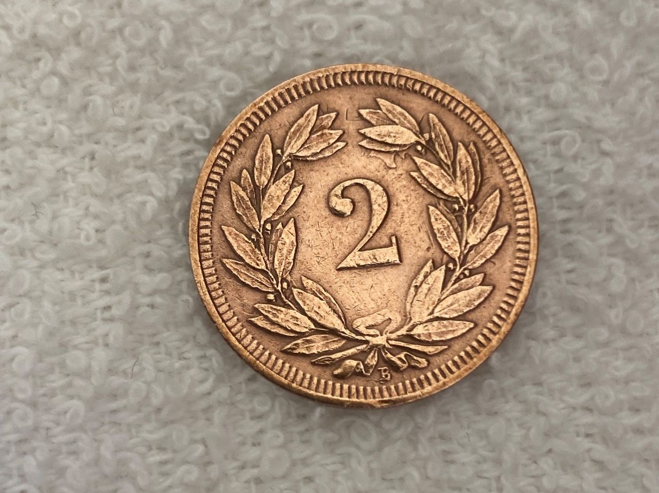 Tutti le monete: 2 centimes/Rappen 1898 Abart – Usato da Nyon venduto da Ilmi09 1