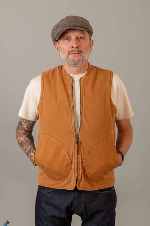 Hen's Teeth PADDED CANVAS VEST