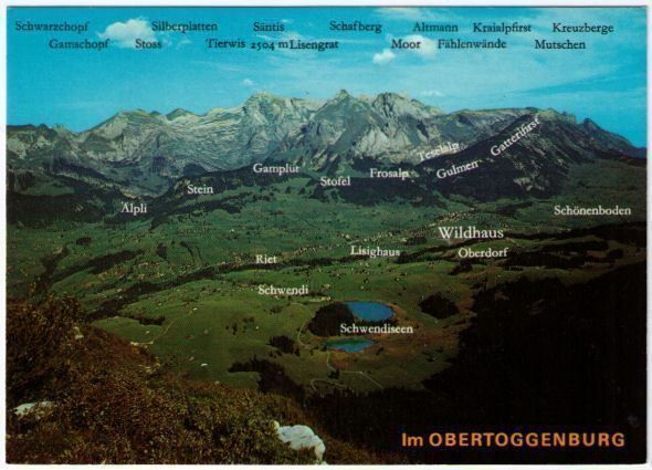 Cartoline postali: Chäserrug – Usato da Binningen venduto da Mountainrider