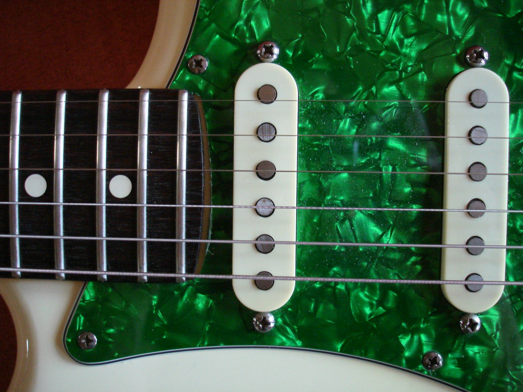 Fender Strumenti musicali: Fender American Standard Olympic white, 1988 – Usato da Allenwinden venduto da Coboy 7