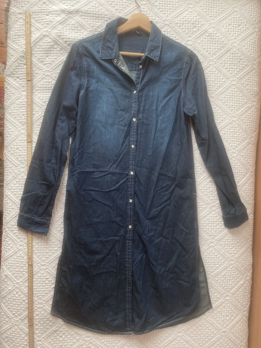 Robes: Robe chemise jeans  – D'occasion à Cortébert par col_h56s
