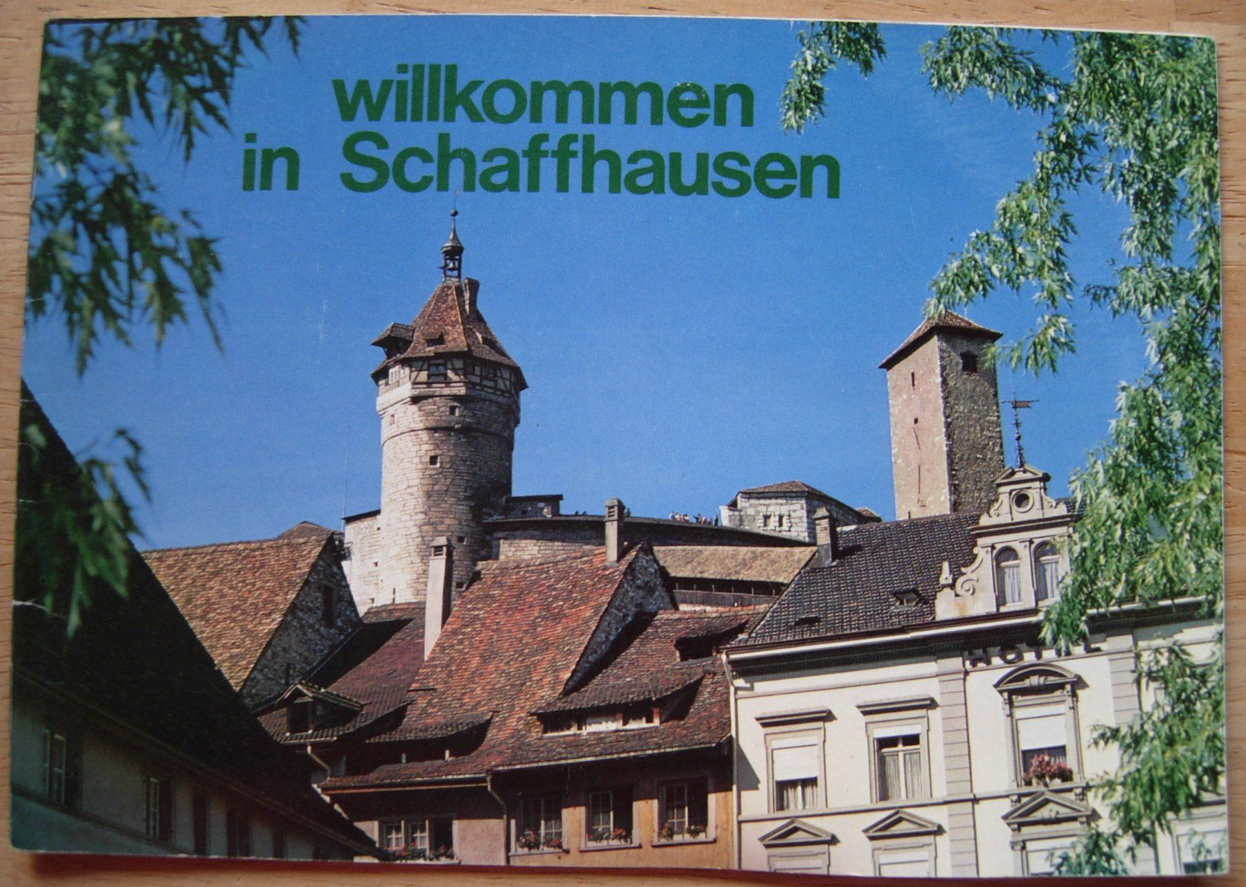 Documenti: Willkommen in Schaffhausen - Broschüre – Usato da Dübendorf venduto da rumpumpel