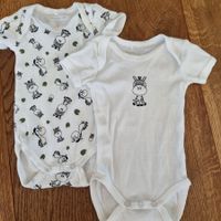 2 Stk. Body Grösse 56 Zebra Motiv weiss name it