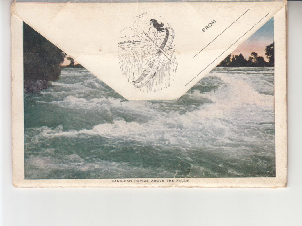 Cartoline postali: Niagara Falls Leperello ca. 1970 – Usato da Bürglen TG venduto da StampGraf 1