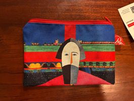 Bunte Kosmetiktasche | Trousse maquillage motif artistique