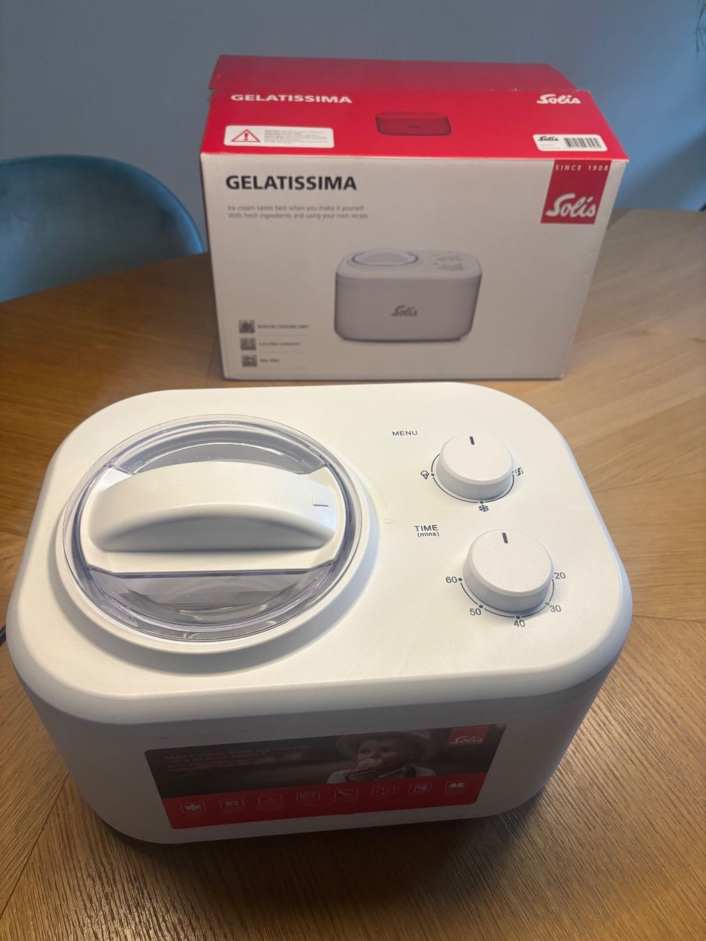Solis Elettrodomestici da cucina: Gelatissima Ice Cream Maker – Usato da Näfels venduto da faruno