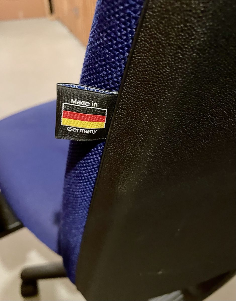 Sedie: Sedia da ufficio blu, Made in Germany, ottimo stato – Usato da Niederglatt ZH venduto da del_rk95 2