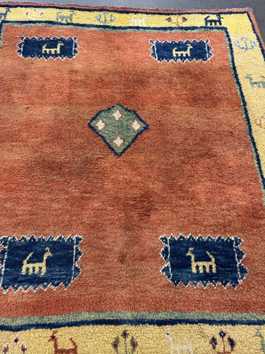 Tappeti: Orientteppich Gabbeh mit Tiermotiven – Nuovo (secondo la descrizione) da Liestal venduto da galerie_nategh 4